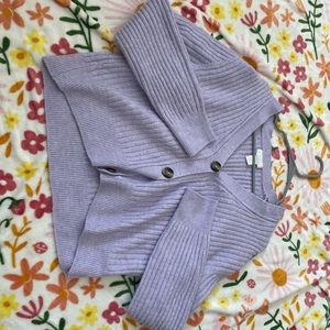H&M purple sweater